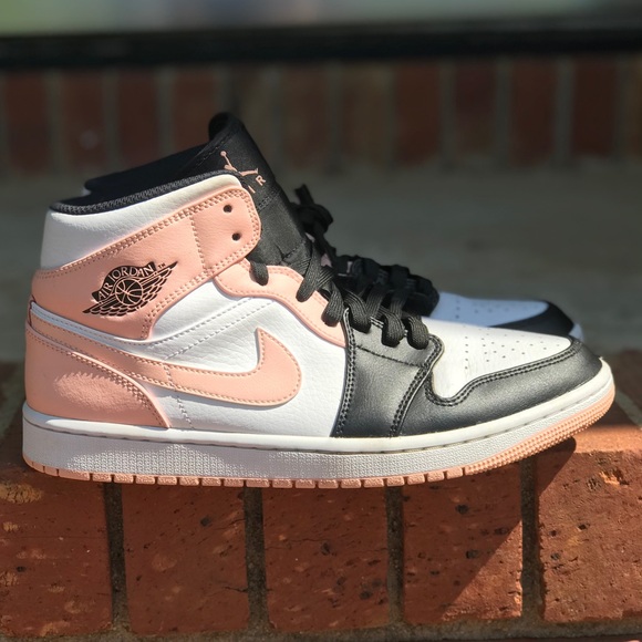 jordan one mid crimson tint